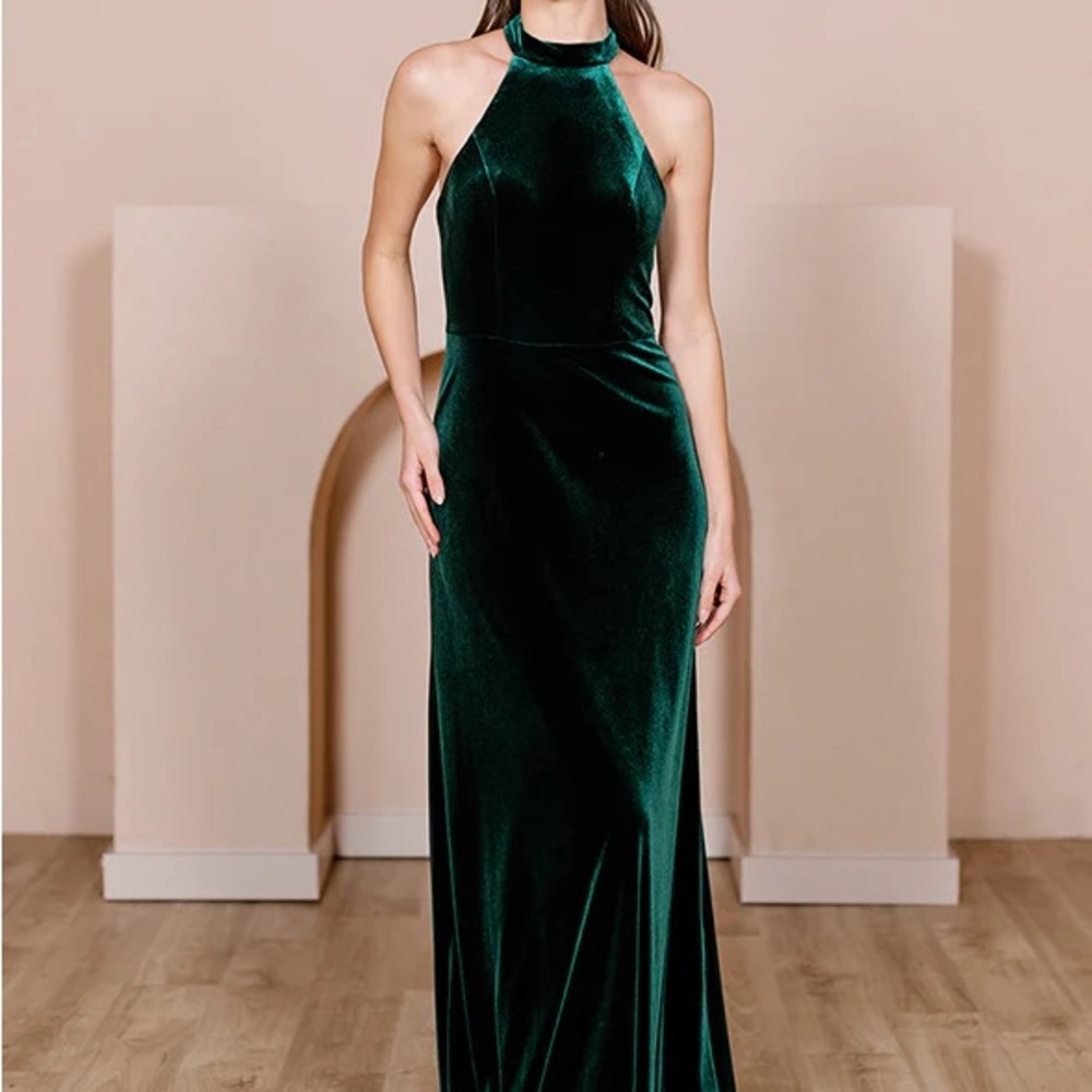 Revelry Tori dress size 0 Emerald
